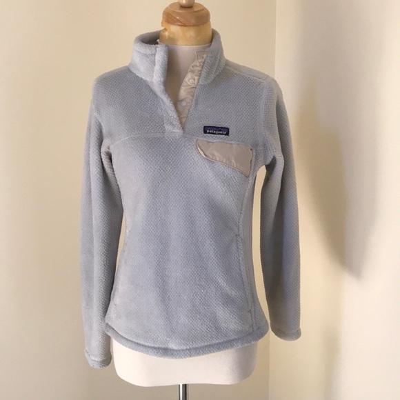 PATAGONIA Size S grey Snap T pullover fleece